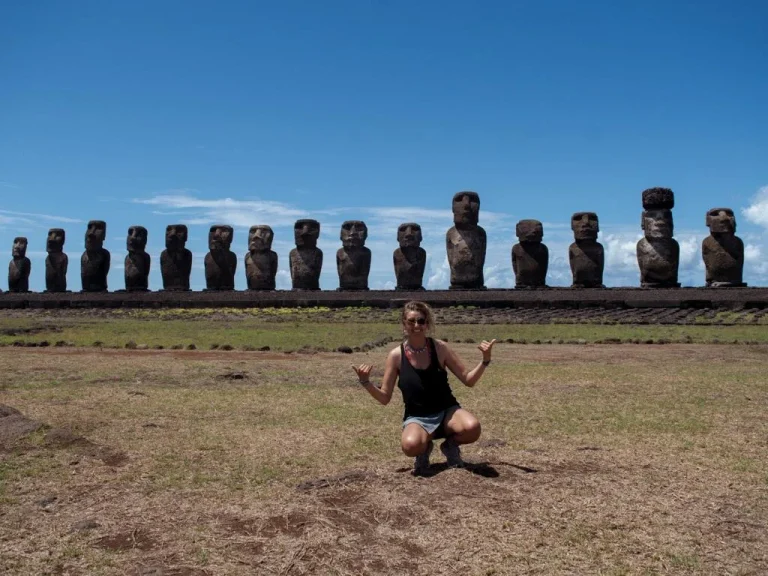 alumnas geologia unab en rapa nui