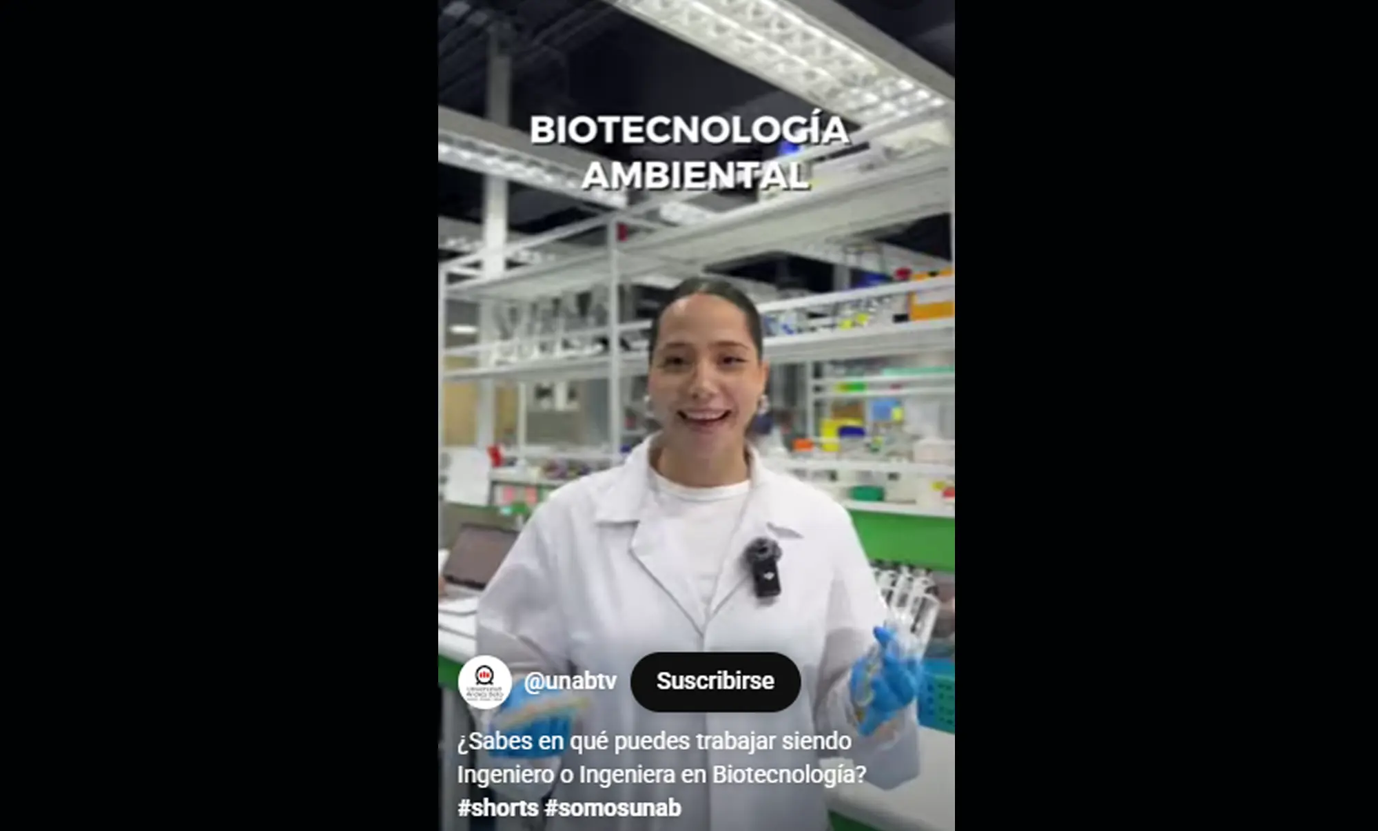 ingenieria en biotecnologia, unab, admision