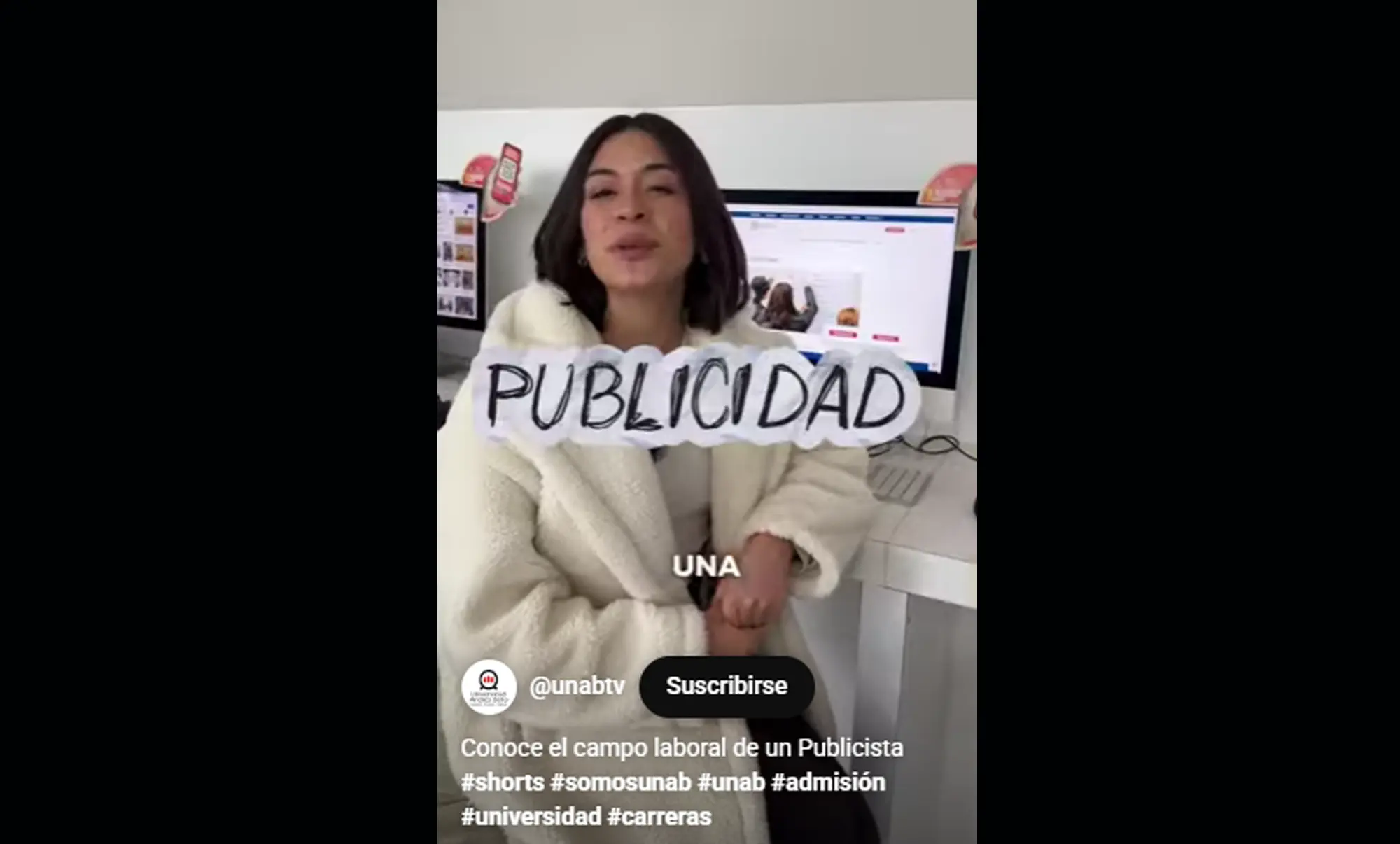 publicidad, unab, admision