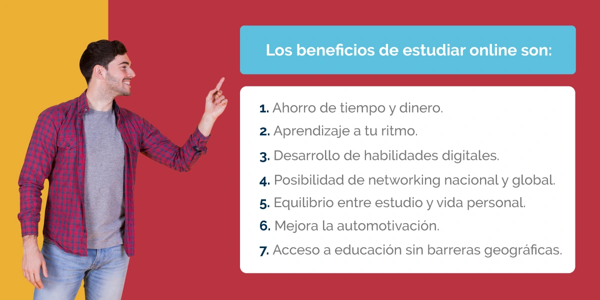 Admisión UNAB - Beneficios de carreras online