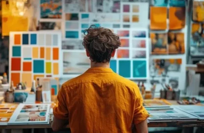 estudinte de arte visual